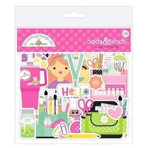 Doodlebug Design Odds and Ends die cut ephemera