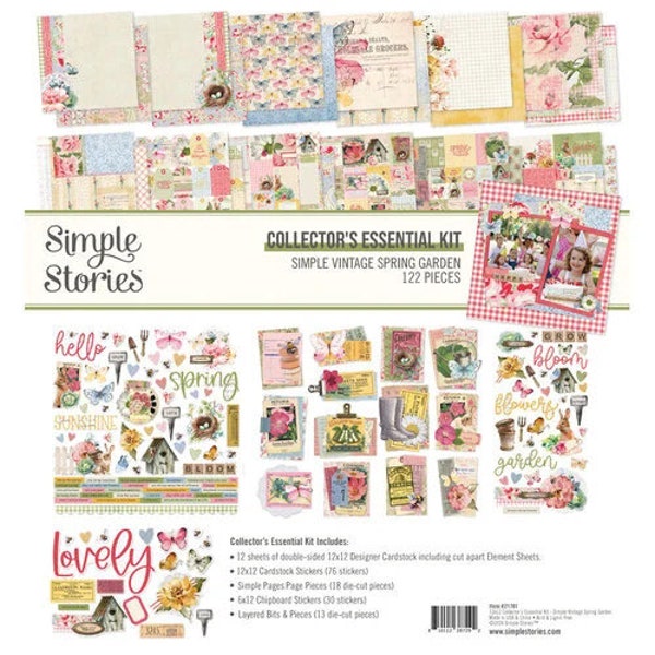 Simple Stories Simple Vintage Spring Garden Collector’s Essential Kit