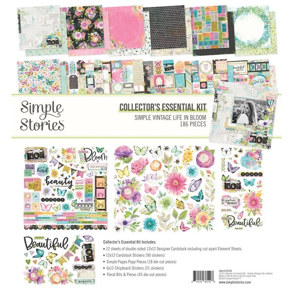 Simple Stories Simple Vintage Life in Bloom Collector’s Essential Kit