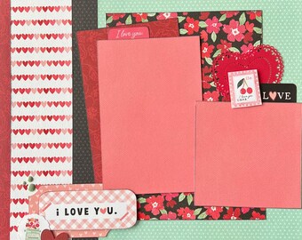 Epic Night 12x12 Scrapbook Layout Page Kit - Etsy