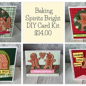 Baking Spirits Bright DIY Greeting Card Kit - Etsy