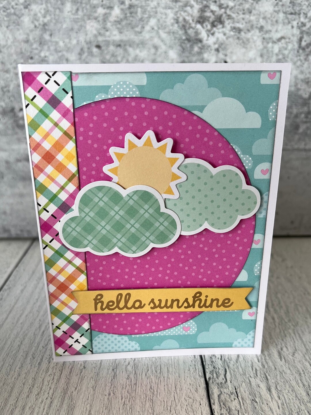 Hello Again 2 DIY Greeting Card Kit - Etsy