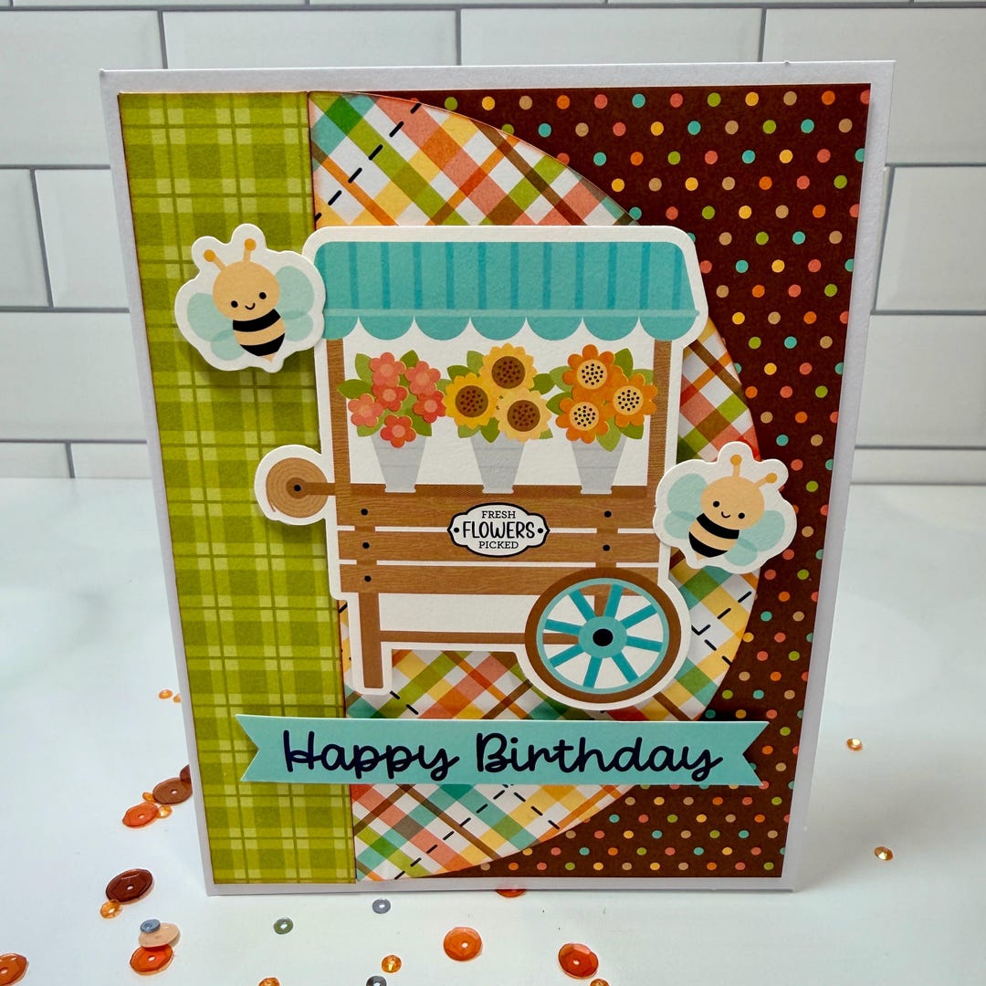 Fall Farmhouse 2 DIY Greeting Card Kit - Etsy