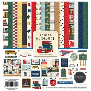 Carta Bella Back to School scrapbook collection