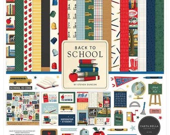 Carta Bella Back to School scrapbook collection