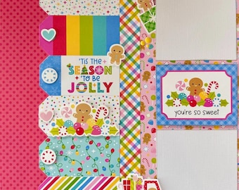 Love You 12x12 Scrapbook Layout Page Kit - Etsy