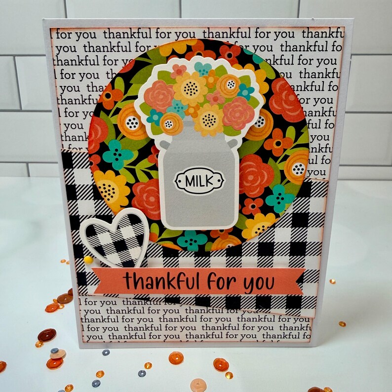 Fall Farmhouse 2 DIY Greeting Card Kit - Etsy