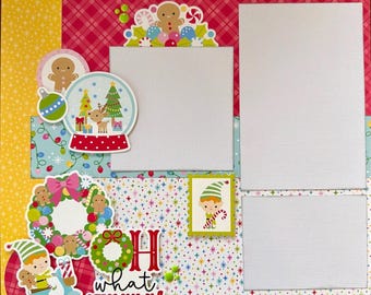 Love You 12x12 Scrapbook Layout Page Kit - Etsy