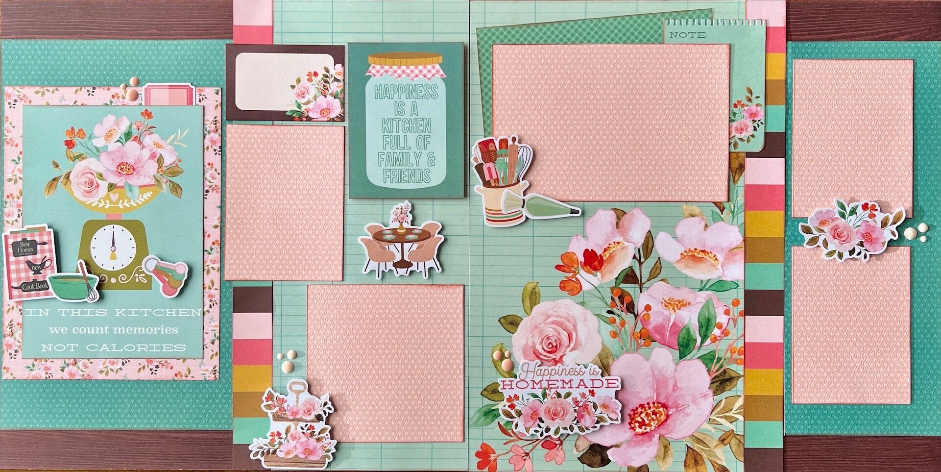 In This Kitchen 12x12 Scrapbook Page Layout Kit - Etsy