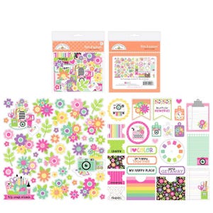 Doodlebug Design bits and pieces die cut ephemera