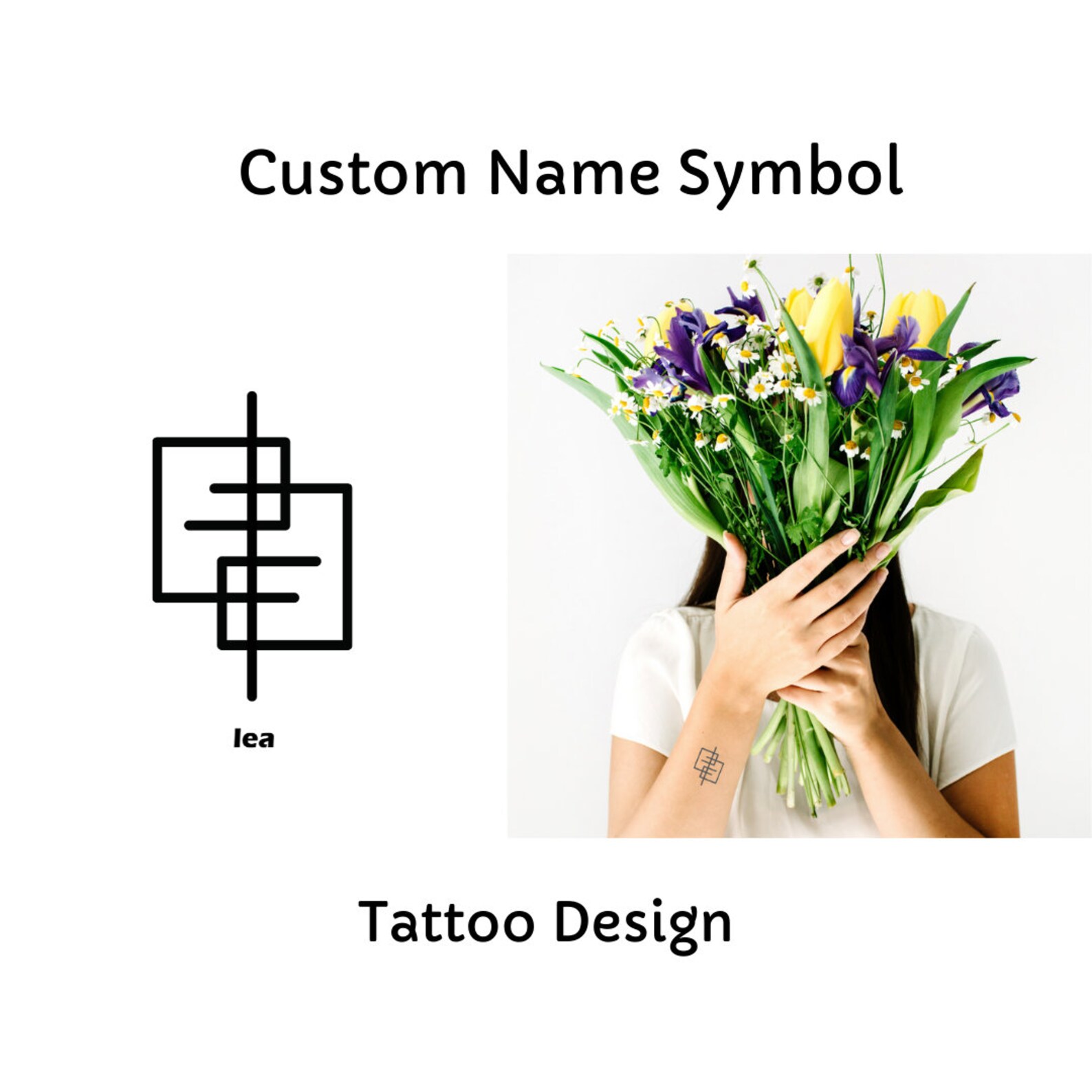 custom-name-tattoo-design-small-letter-symbol-minimal-logo-etsy