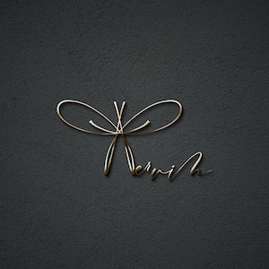 One Letter Logo / 3D Digital Logo / Social Media Emblem / Custom Name Logo Design / Gold, Metallic, Rose Gold / Wax Seal