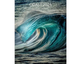 Coast and Ocean 2024 Wall Calendar | Orginal Photography of Iconic Coastal Scenes (US & CA)