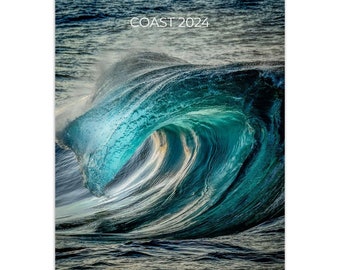 Coast & Ocean 2024 Wall Calendar | Orginal Photography | Iconic Coastal Scenes