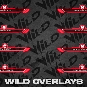 Red Apex Legends Animated Kill Leader Alert Overlay for Streamelements ...