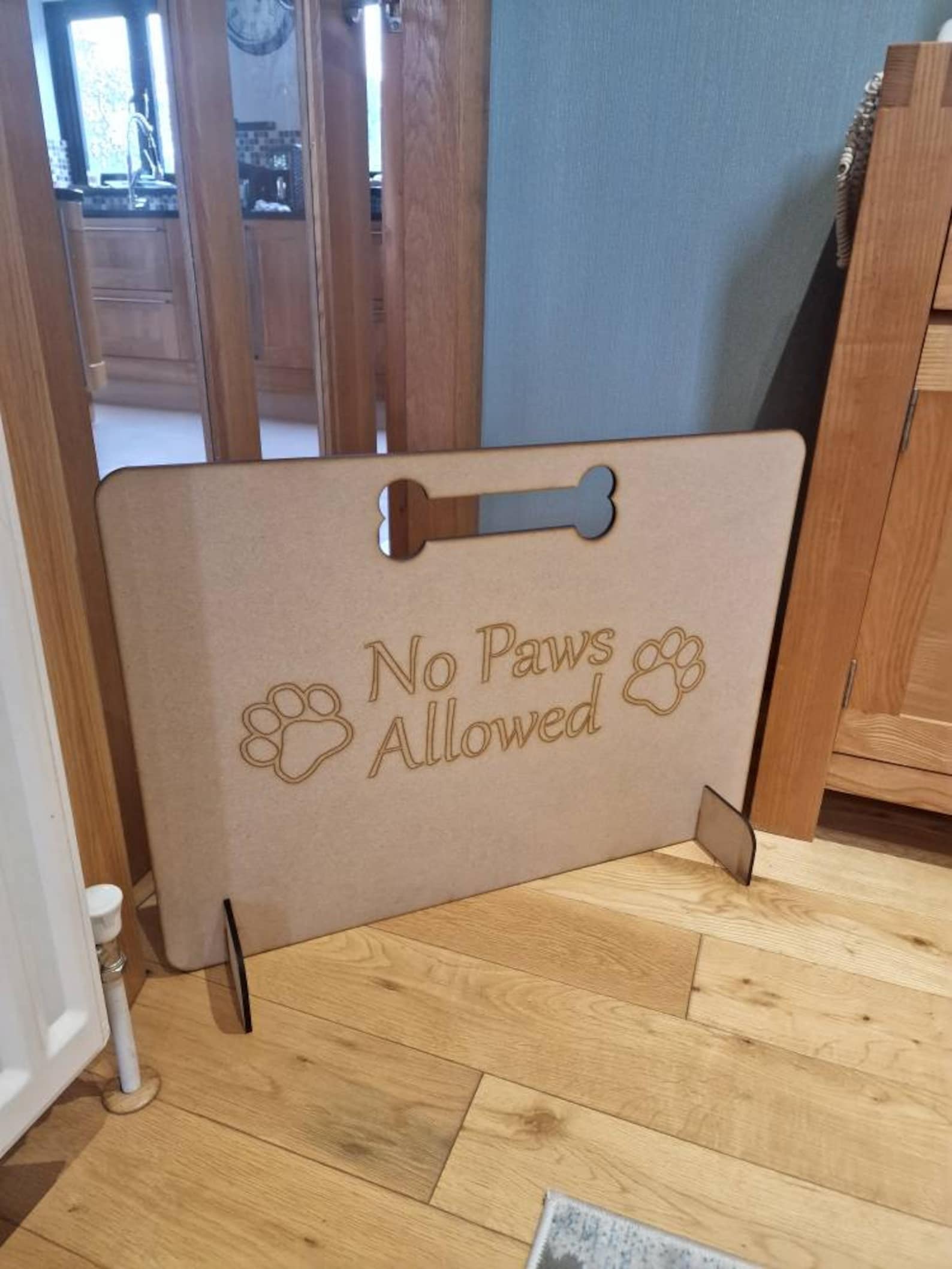 FLASH SALE No Paws Allowed / Puppy Stopper / Dog Blocker / Dog Etsy UK