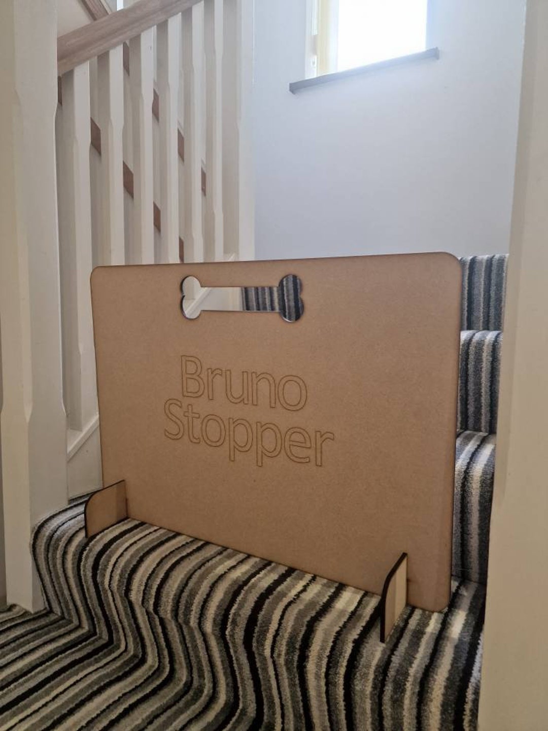 FLASH SALE Personalised Puppy Stopper / Dog Blocker / Dog Gate / Dog