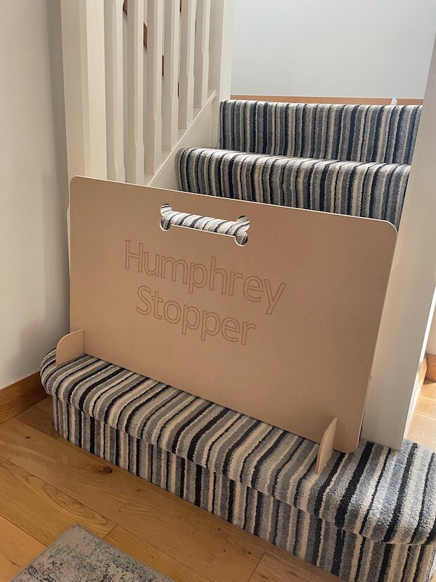 FREE PERSONALISATION Puppy Stopper / Dog Blocker / Dog Gate Etsy UK