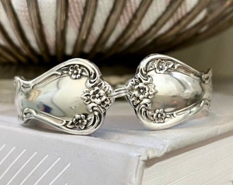 Spoon Bracelet- “DAYBREAK/ELEGANT LADY”, Vintage Bracelet, Silverware Bracelet, Silverware Jewelry, Gifts for Her, Spoon Theory, Lupus Spoon