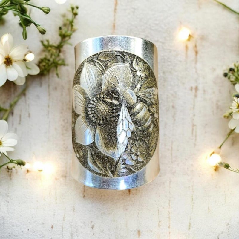 Bee Spoon Ring - Etsy