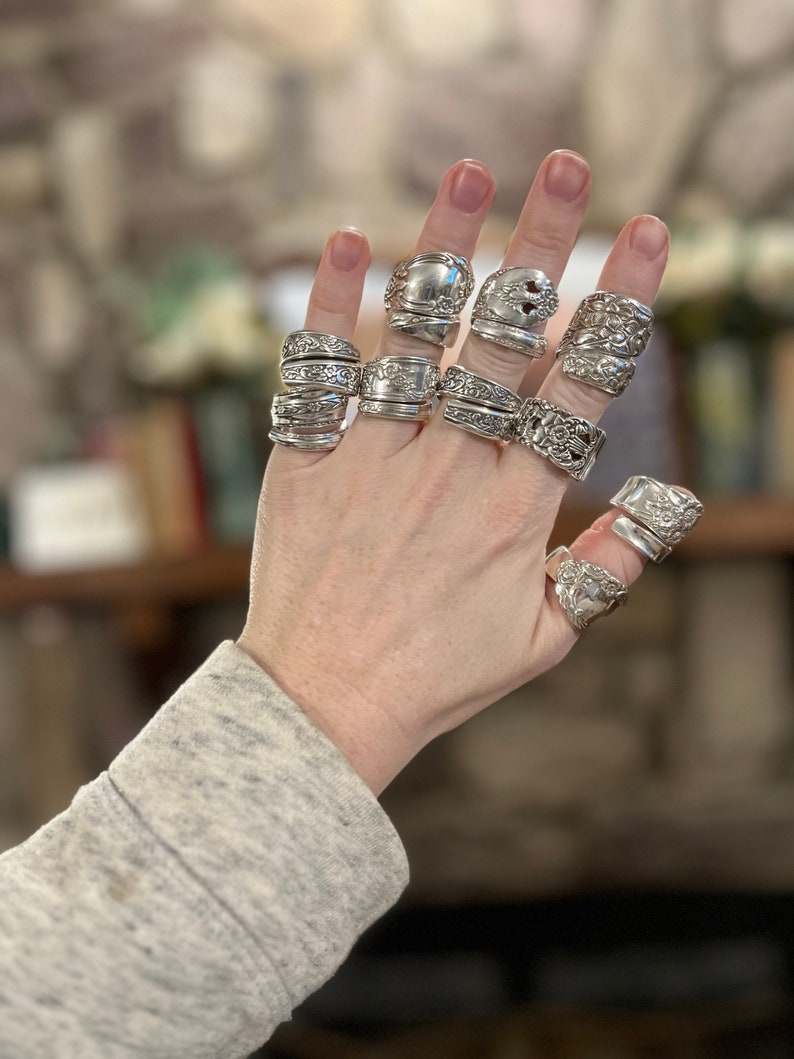 Spoon Jewelry of the Month Subscription Spoon Ring Mystery Etsy