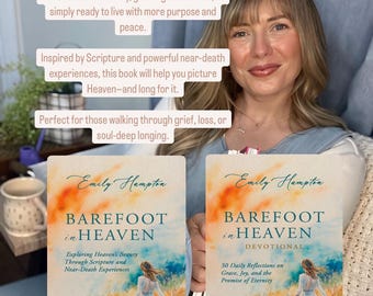 Barefoot in Heaven 2-Book Devotional Series | Faith-Based Reflections on Grace, Heaven & Hope | Christian Gift for Women