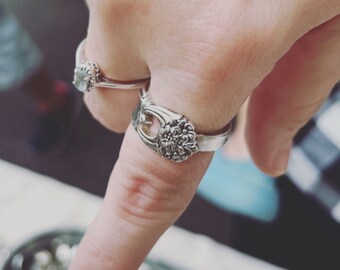 Eternally Yours Spoon Ring, Silverware Ring, Recycled Jewelry, Gifts for Her, Lupus Jewelry, Spoonie, Spoon Theory