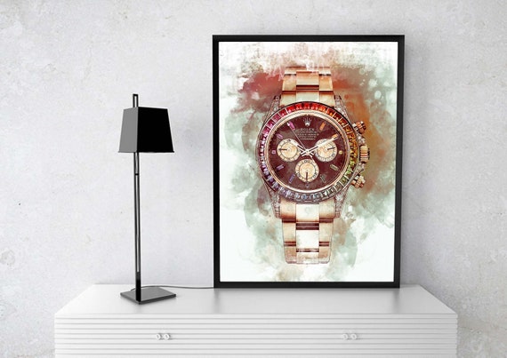 Rolex Watch Poster | Etsy