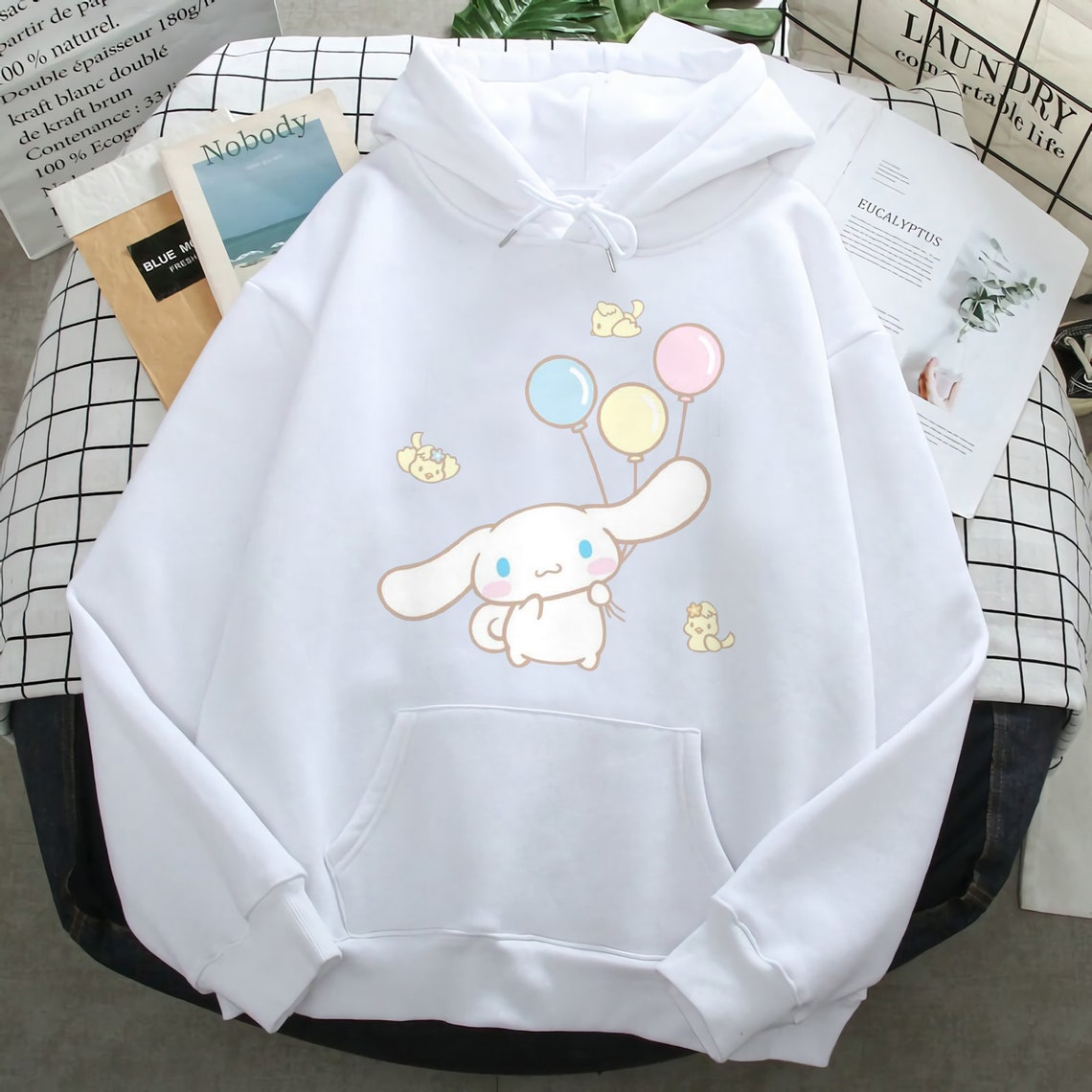 Cinnamoroll Hoodie Kuromi Shirt My Melody Sweater Pocchaco | Etsy
