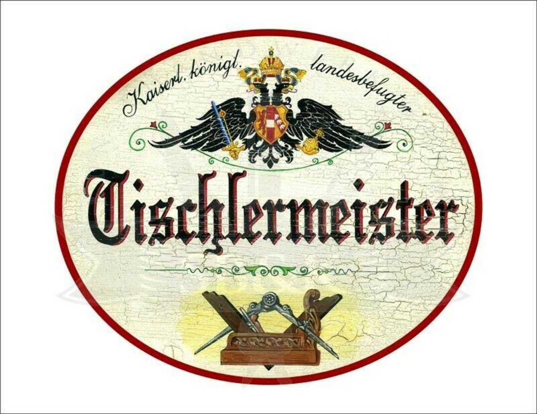 Kuk Nostalgia Wooden Shield State authorized Master Carpenter Coat kuk-nostalgia-wooden-shield-state-authorized-master-carpenter-coat