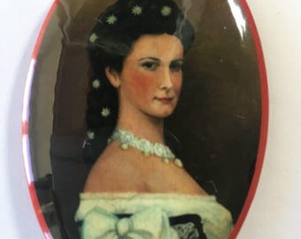 Nostalgia bottle opener magnet Empress Elisabeth of Austria Sisi Sissi