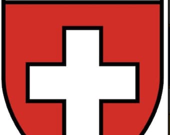 Bandiera Svizzera 12x18 Pollici - 100% Poliestere Per Barca, Auto, Giardino - Trade Winds
