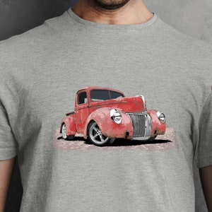 Vintage 1940 Ford Truck T-Shirt: Klassische Rat Rod