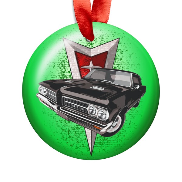 Muscle Car Ornament Etsy