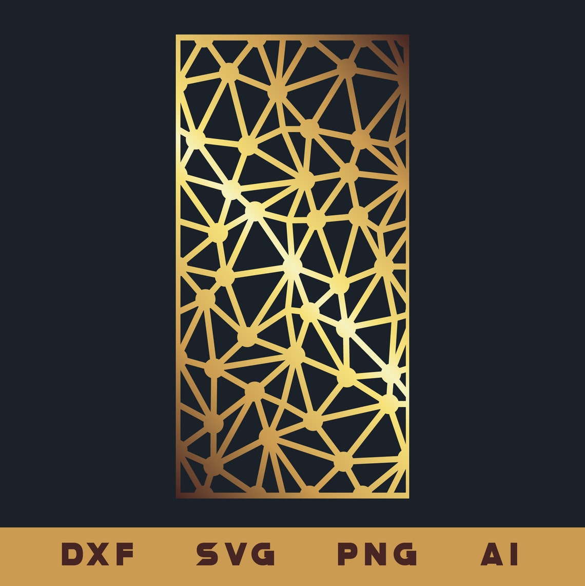Triangle Design Panel Triangles Panel Bundle, Room Divider With Geometry Pattern, Privacy ...