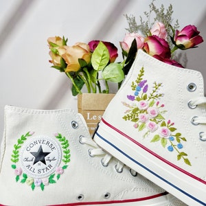 converse spring collection flowers
