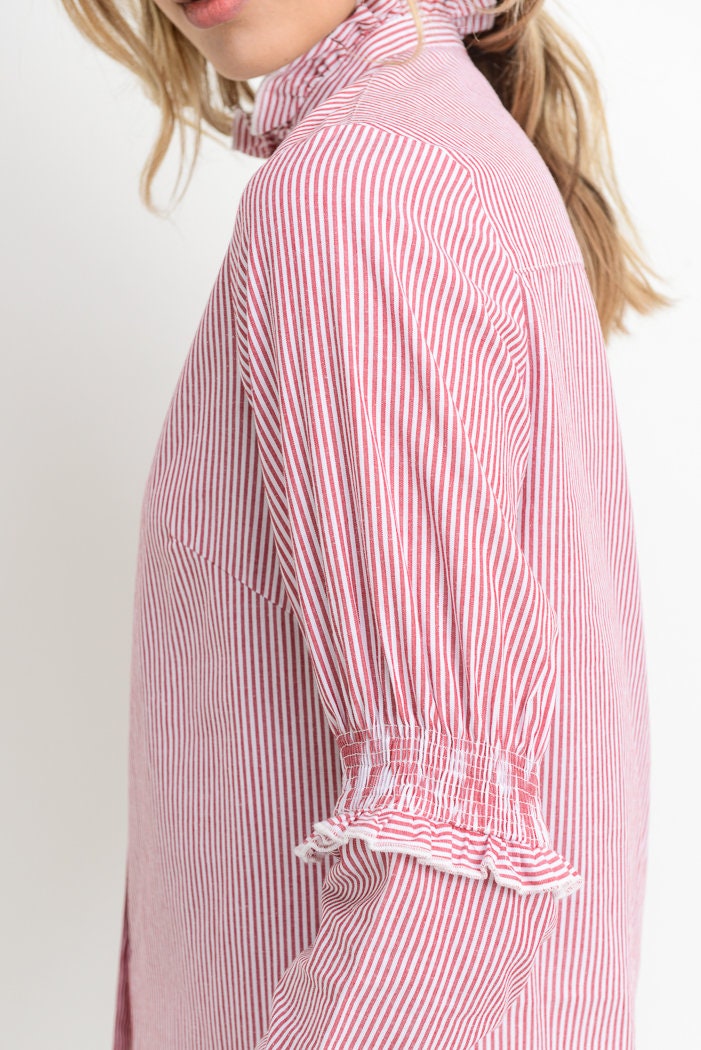 ORGUE オルグ Stripe frill collar blouse ORGUE オルグ Stripe frill collar blouse