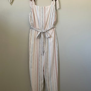 O-ring & Strap Jumpsuit with Belt