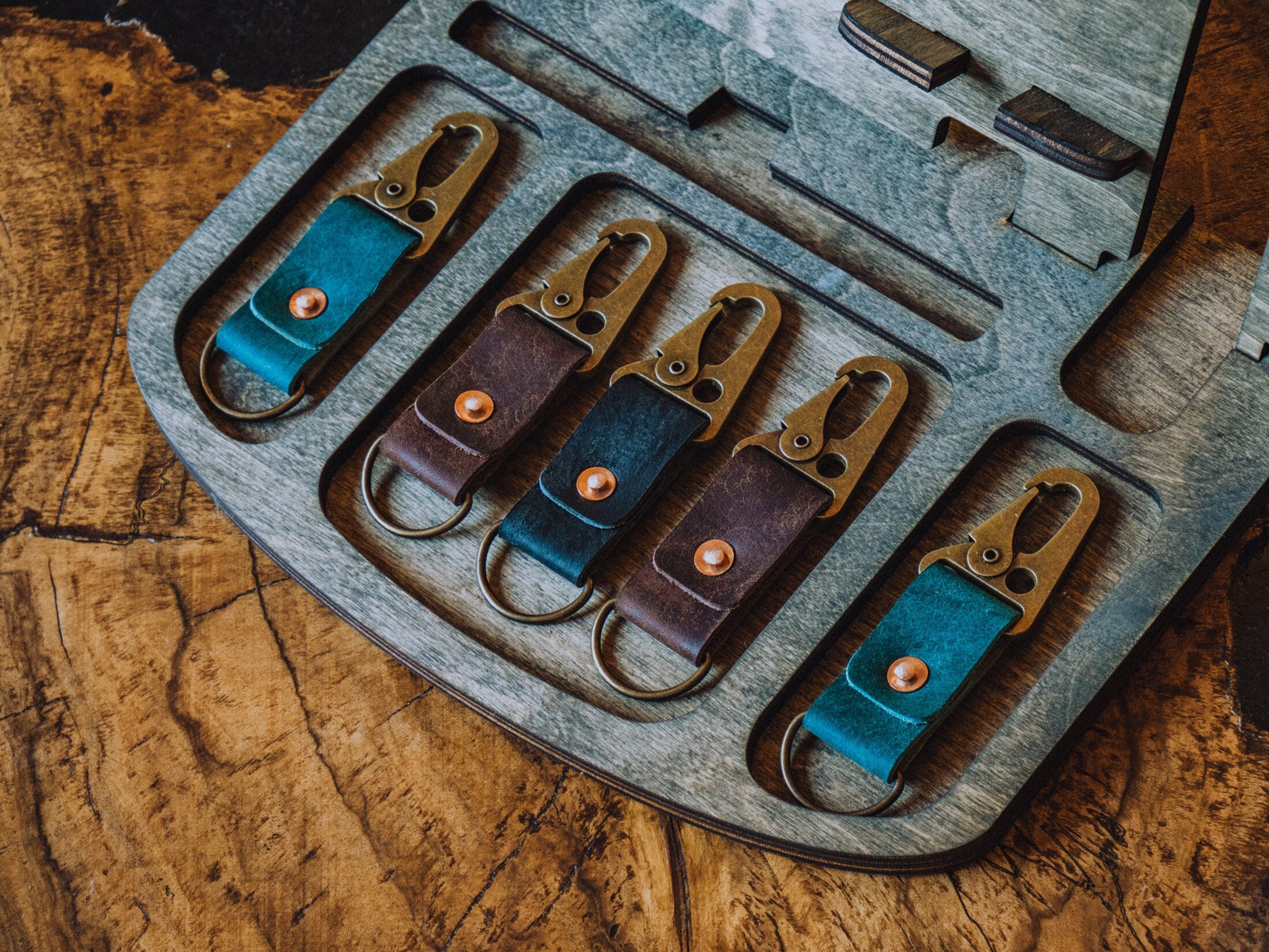 2pce Aluminium Carabiner Clip Keychain 60x30mm School Bag Luggage Select  Colour 