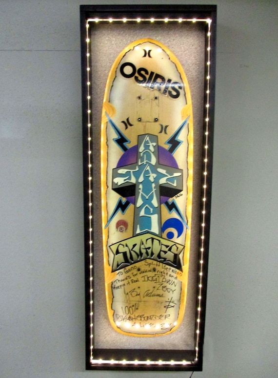 Skate Deck Shadow Boxes Etsy