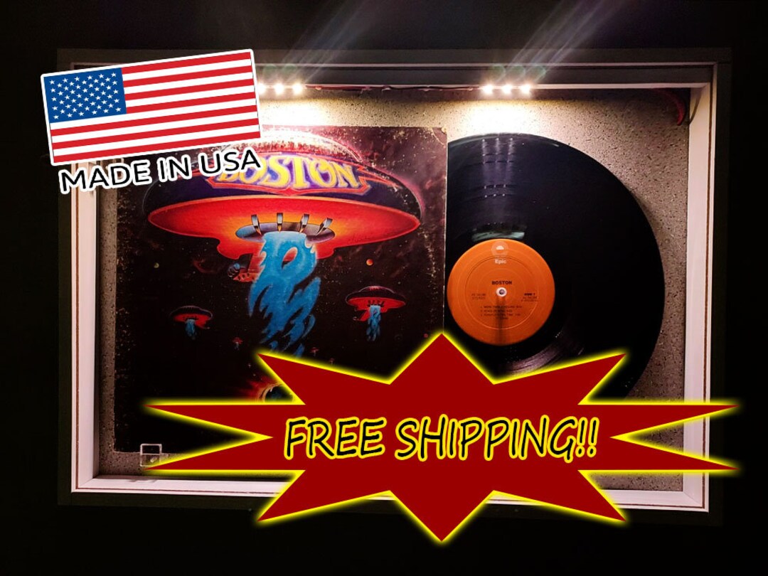 Album + Record Shadow Box *un-lighted* - Etsy