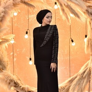 Cocktail dress muslimah sales