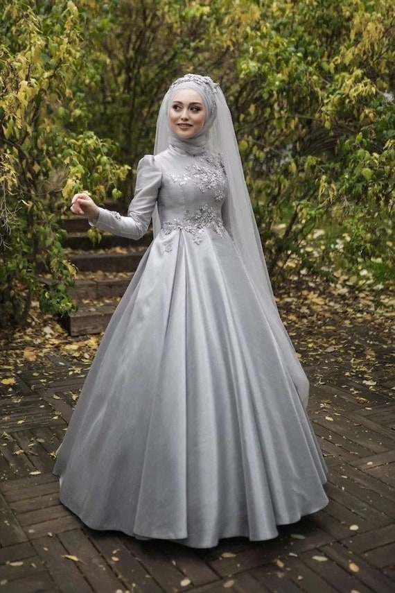 Muslim Bridesmaid Muslim Gown nikah Engagement islamic Wedding Muslim Dress