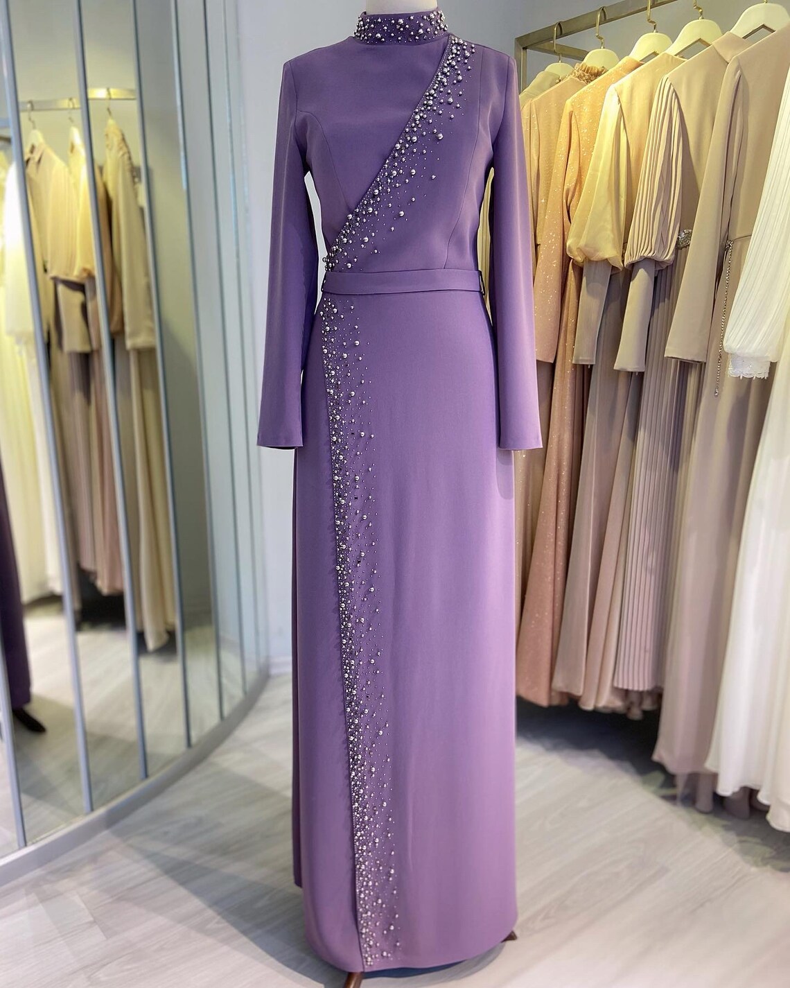 Muslim Dress Maxi Dress Mother of the Bride - Etsy