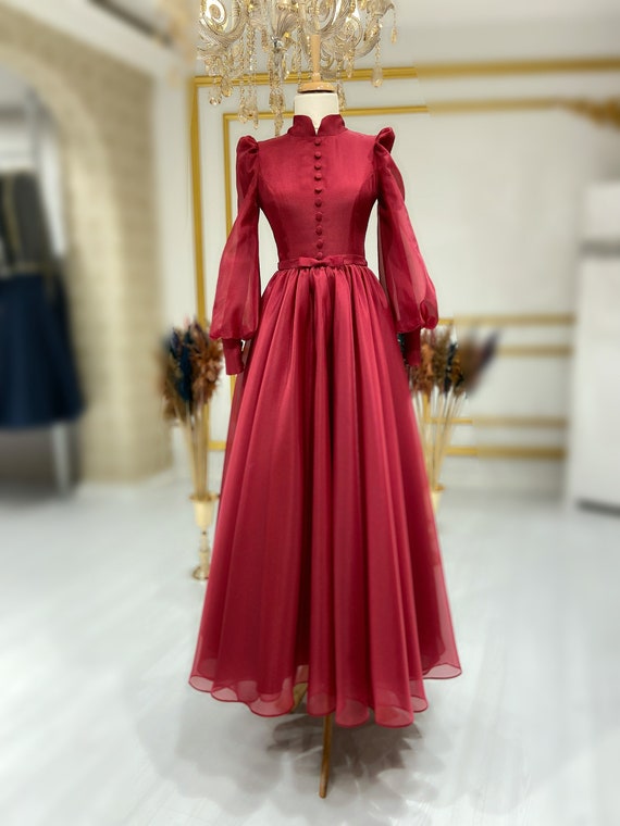 Muslim Wedding Dress Special Design 