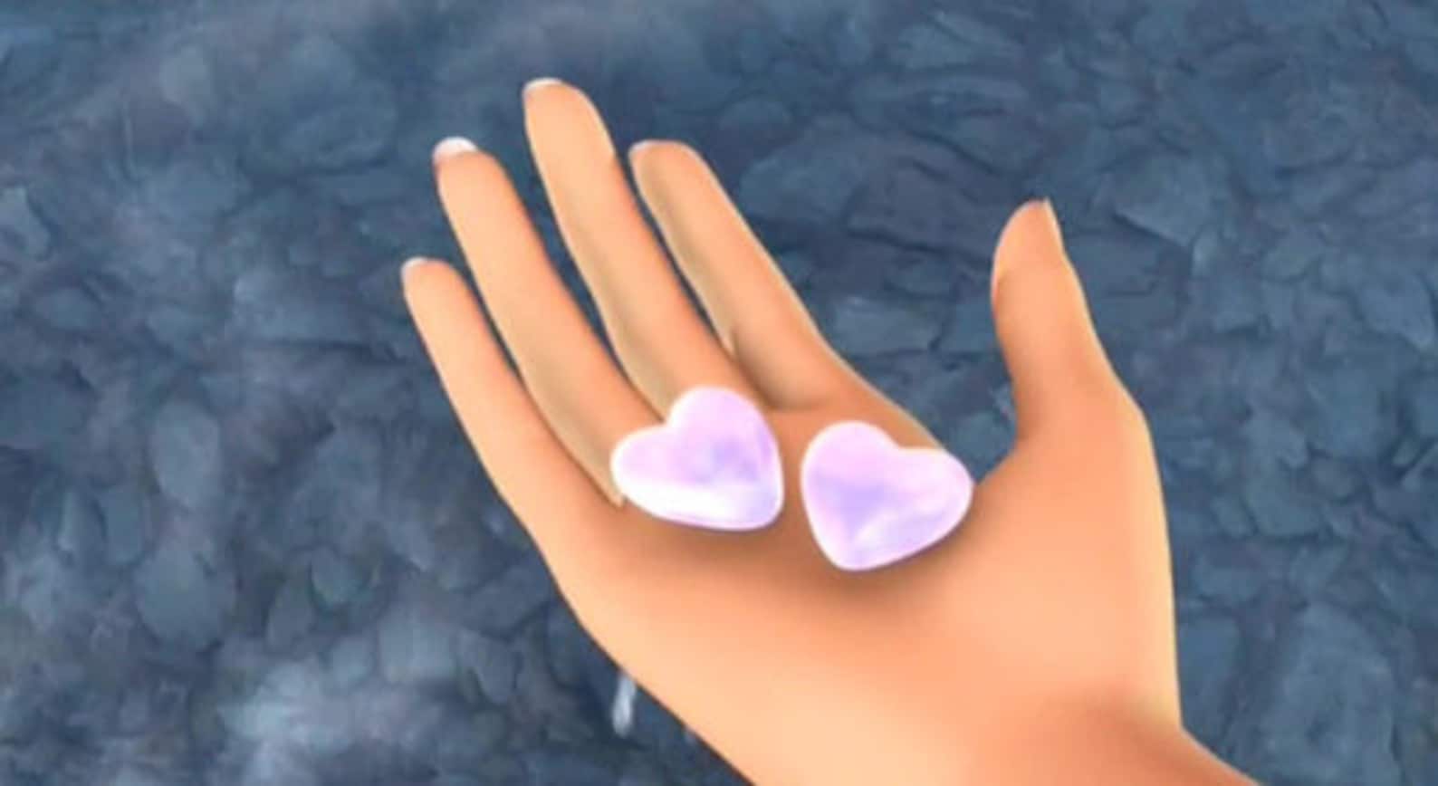 Barbie and the Diamond Castle Heart Friendship Pendant | Etsy