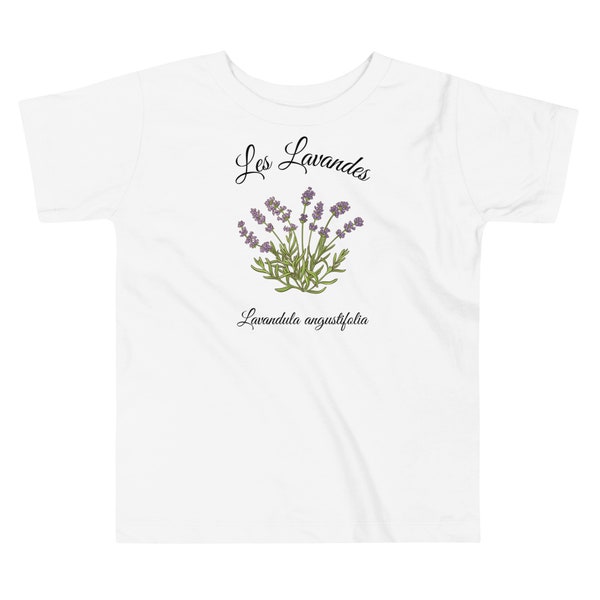 Les Lavande | Lavender tshirt | Garden shirt | Herbs tee | Botanical shirt | Educational tee