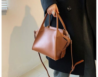 Minimalist Bag, Large Capacity, Bucket Bag, Crossbody Bag, Shoulder Bag, Top Handle Bag, Bags, Handbag, Work Bag, Birthday Gift,Bags for Her