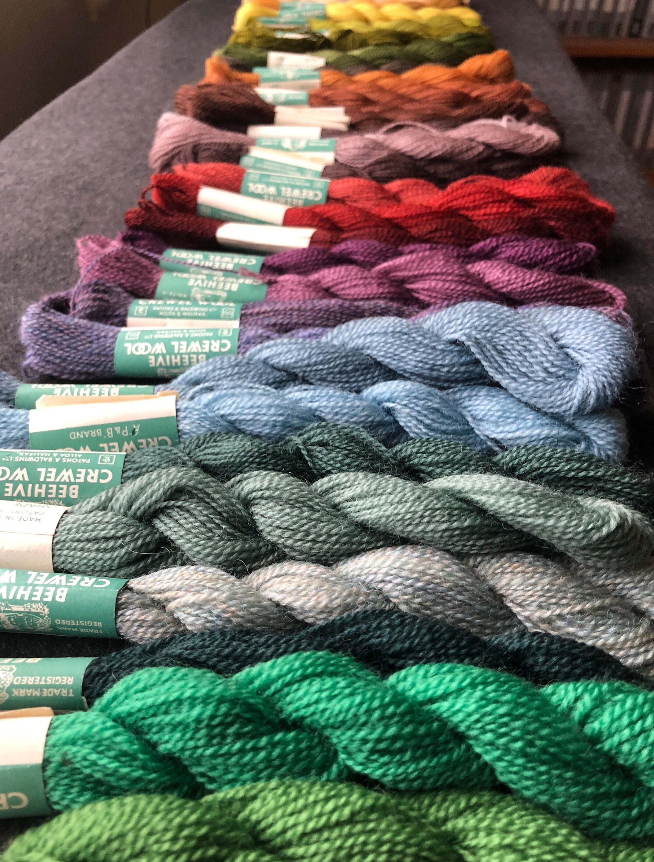 Beehive Crewel Wool Embroidery Thread Etsy UK