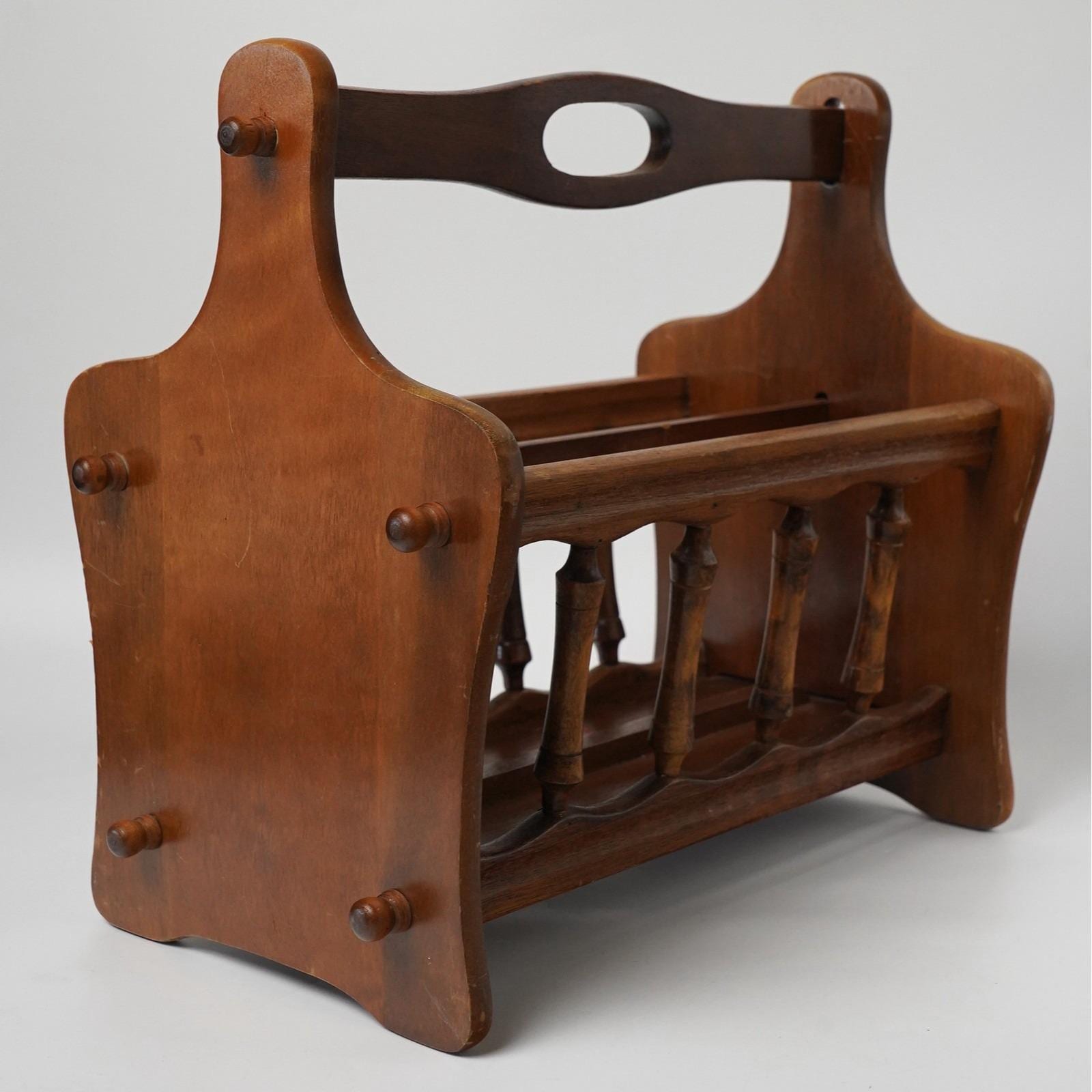 Vintage Magazine Rack - Etsy
